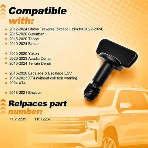 11612235 Zinc Alloy Bolts Replacement for 2015–2024 Yukon Denali Tahoe Traverse Hitch Cover 2PCS,11612237 in Kuwait