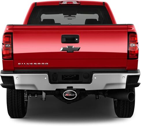 iPick Image for Chevrolet Z71 Off Road 3D Logo on Black Oval Billet Aluminum 2 inch Tow Hitch Cover - Official Licensed in Kuwait