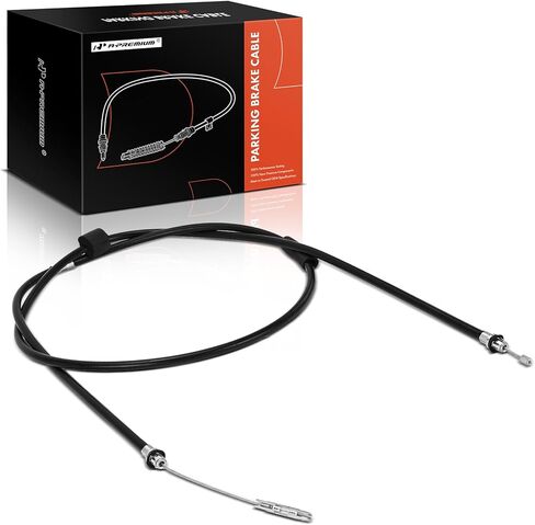 مجموعة كابل فرامل الانتظار الأمامية الممتازة A-Premium متوافقة مع موديلات Oldsmobile وPontiac: Alero 1999-2004، Grand Am 1999-2005 - استبدال # 22619963 in Kuwait