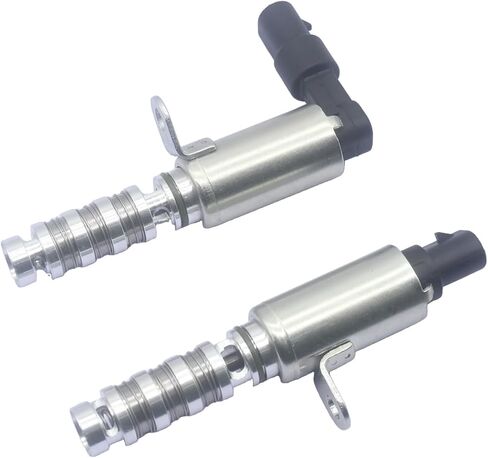 2pcs Intake and Exhaust Engine Variable Valve Timing VVT Solenoid Compatible with Hyundai Sonata Elantra Coupe GT Tucson Kona Fit for Kia Optima Forte Koup Forte5 Soul Seltos L4 1.8L 2.0L 12-24 in Saudi Arabia