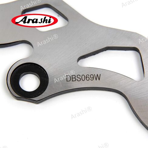 دوارات أقراص الفرامل الأمامية الخلفية من Arashi لـ Kawasaki Ninja 300 EX300 2013-2017 SE 13-16، Z250L ABS 2015-2017، Z300 ABS 2015-2018، ملحقات استبدال الدراجات النارية in Kuwait