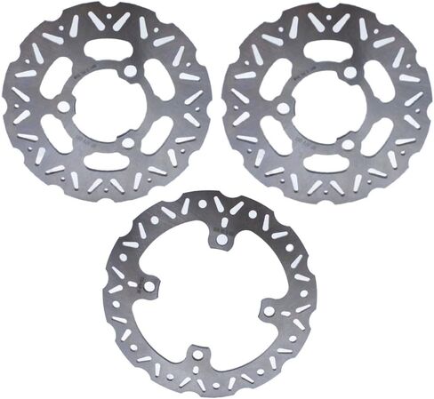 Front Rear Brake Disc Rotor Set for HONDA Sportrax Fourtrax TRX400EX TRX400X TRX 400 EX X TRX400 1999-2014 in Saudi Arabia