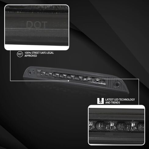 Autozensation متوافق مع 2000-2004 Ford Focus 3/5 باب هاتشباك، عدسة دخان مصباح الفرامل الثالث LED in Kuwait