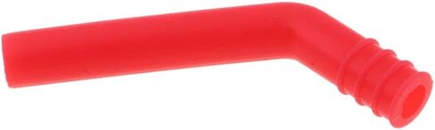 Amagogo RC Exhaust Tube Extension RC Car Accessories Silicone Rubber Pipe Extension CNC Precision Manufacturing Suitable for Model Trucks, Red, as described in Saudi Arabia