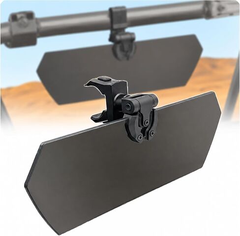 UTV Sun Visor for Massimo Buck 250 2020-2026, Adjustable Anti-Glare Side by Side Visor with Clip-On Design, No-Drill Installation Fits 1.5"-2" Roll Bars in Saudi Arabia