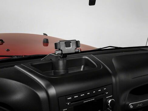 RedRock Multi-Function Dash Organizer with Phone Mount Compatible For 11-18 Jeep Wrangler JK in Saudi Arabia