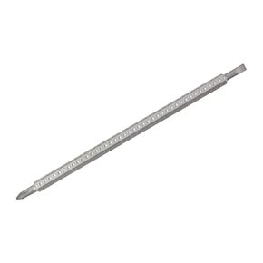 Wiha 28110 Drive-Loc VI, Slotted/Phillips Double Ended Interchangeable Blade 6.0-mm Slotted and #2 Phillips, 5.9-Inch Long