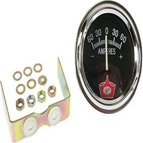 DB Electrical 640-01026 60 Amp Amperage Gauge- Not Lighted Universal Farm Tractor, Auto, Marine