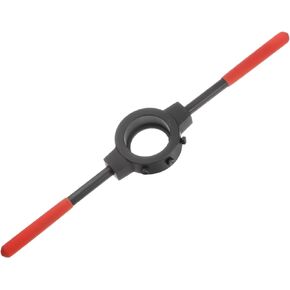 uxcell Die Stock Handle Wrench, for Metric M27-M36 (Metric) / 1-1/16"-1-7/16" (UNC/UNF) / 65mm OD Round Dies, 65mm x 25mm Threading Die Holder with Plastic Handle