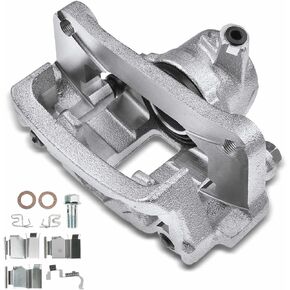 A-Premium Disc Brake Caliper Assembly with Bracket Compatible with Select Toyota Models - 4Runner 2003-2009, FJ Cruiser 2007-2014 - Rear Left Driver Side