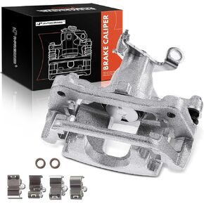 A-Premium Disc Brake Caliper Assembly with Bracket Compatible with Select Dodge Models - Dart Journey 2012-2018, 2.4L/3.6L - Rear Left Driver Side