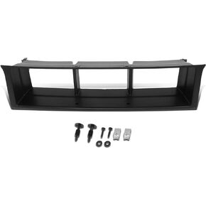 DNA Motoring ZTL-Y-0218 Matte Black Factory Style Front Bumper Lower Grille Trim Panel Insert Kit Compatible with 2009-2014 F150
