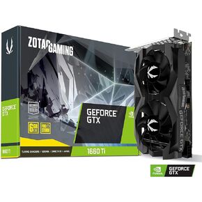 ZOTAC GeForce GTX 1660 Ti Gaming Dual Fan Graphics Card - 6 GB