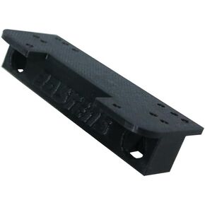 Bastens Winch Mount Plate for The Axial Wraith Stock Bumper predrilled Holes Compatible with RC4WD Warn Bulldog 9300xt 3Racing Integy T3 T4 T5 T8