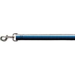 Buckle-Down Pet Leash - Transitioning Dots White/Blue/Black - 6 Feet Long - 1" Wide