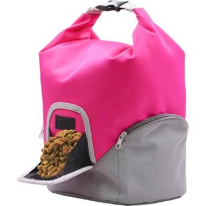 Alfie Pet - Nellie Dog Food Storage System for Camping, Travel, and Everyday use - Color: Pink in Kuwait