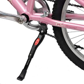 SEISSO Bike Kickstand Adjustable Kids Bike Kickstand for 20-22inch Center Mount Bicycle Kickstands Bike Stand Mountain Bike/Road Bicycle/Adult Bike/Sports Bike