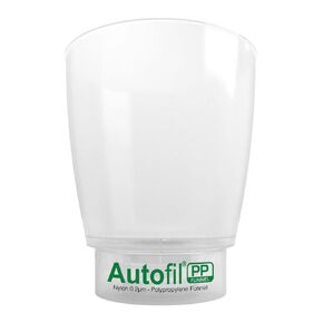 325-5241 Autofil PP - Disposable Vacuum Bottle Top Filters for Solvent Filtration, with 0.2um Sterilizing Nylon Membrane, 1L (1000mL), PP Housing, Non-Sterile, (Pack of 12)
