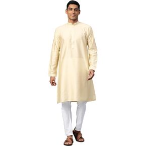 Men's Cotton Kurta Pajama Set Indian Party Traditional Ethnic Tunic Dress Wedding