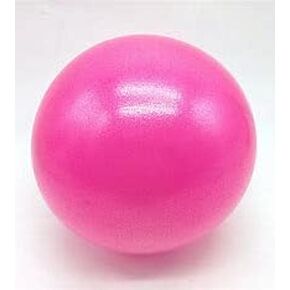 Mini Exercise Ball, Pilates Ball,Barre Ball,Bender Ball,Exercise Ball Small 9 Inch,with Quick Pump,for Home & Gym Improves Balance and Core Training (Pink)