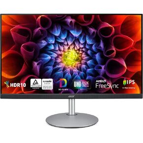 Acer CB242Y bir 23.8" Full HD (1920 x 1080) IPS Zero Frame Home Office Monitor with AMD Radeon Free Sync - 1ms VRB, 75Hz Refresh, Height Adjustable Stand with Tilt & Pivot (HDMI & VGA ports),Black in Kuwait