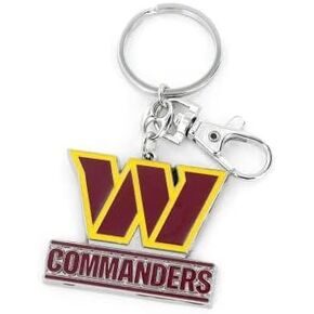 aminco NFL unisex-adult Heavyweight Logo Keychain