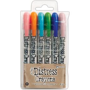 Ranger TH THoltz Distress Crayons Set 6, 6 Count (Pack of 1)