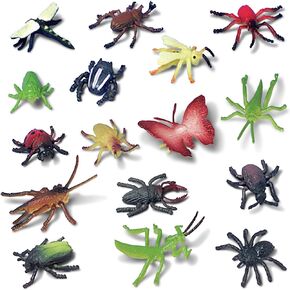 ArtCreativity Insect Figurines Toys Set - 72 Pack - Assorted Plastic Bug Animal Figures for Kids - Fun Learning Aid, Birthday Party Favors, Cake Toppers, Prank Gag Toys, Goody Bag Fillers