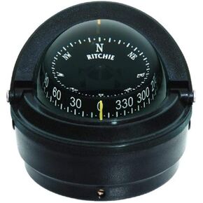Ritchie S-87 Voyager Compass Dial with Surface Mount and 12V Green Night Light