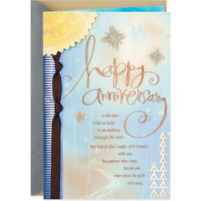 Hallmark Anniversary Card for Husband or Boyfriend (Man I Love)