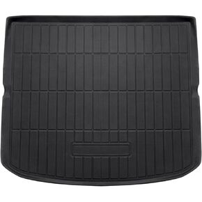 Cartist Cargo Liner Fits for Ford Edge 2015-2023 2024 (Fit for 5 Seats ONLY) All Weather Rear Trunk Mat Behind The 2nd Row Seats Carpet Protection TPE Black