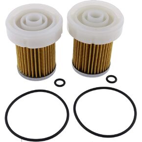 ZTUOAUMA 2X Fuel Filter 6A320-59930 PF9911 31A62-00317 with O-Rings 6A320-59950 6A320-59940 for Kubota B Series, M Series, RTV Series, M Series Mahindra 2216 2415 2516 3316