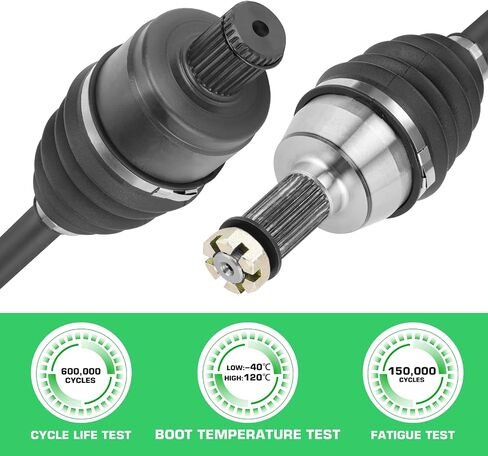 محور السيرة الذاتية الخلفي Youx Moto مناسب لـ Polaris Sportsman 1000 XP 2015-2021/ CV Axle Sportsman 550/850 2010-2022، المحور الخلفي الأيسر/الأيمن لجهاز Scrambler 1000 XP/For Forest 550 850، محور السيرة الذاتية 1332642، 1332809 in Saudi Arabia