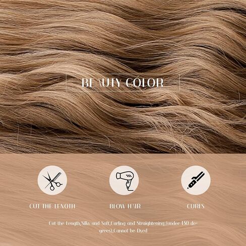 HAIRCUBE 80's طويل مجعد فاتح ذهبي بني باروكة شعر مستعار للحفلات التنكرية زي البالغين الرجال شعر طبيعي in Kuwait