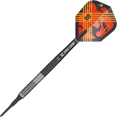 Target Darts Raymond Van Barneveld RVB 95 Gen 3 18G 95% Tungsten Soft Tip Darts Set in Saudi Arabia