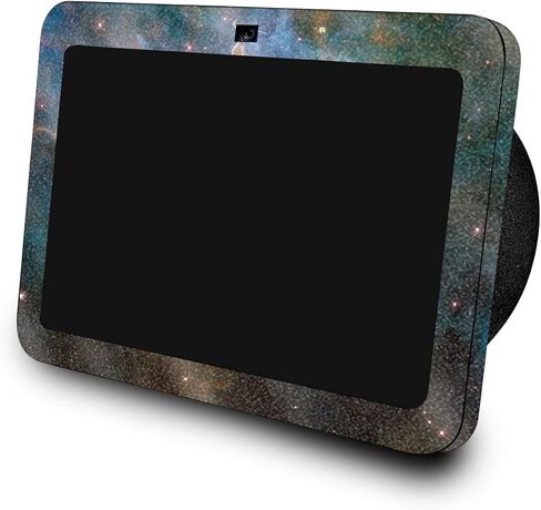 Carbon Fiber Skin Compatible with Amazon Echo Show 8 (3rd Gen, 2023) - Action Fish Puzzle - Premium 3M Vinyl Protective Wrap Decal Cover - Easy to Apply, Crafted in The USA by MightySkins in Kuwait