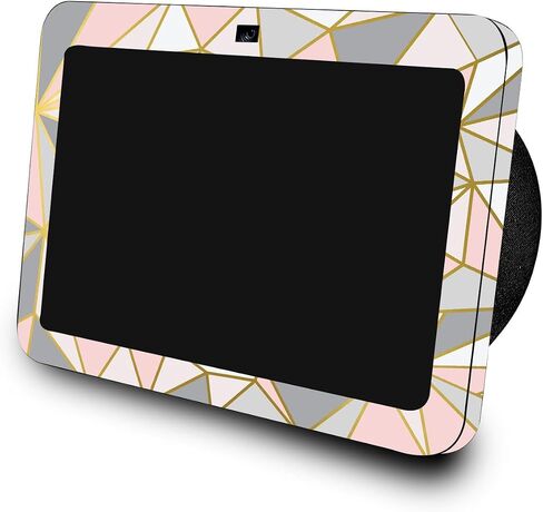 Carbon Fiber Skin Compatible with Amazon Echo Show 8 (3rd Gen, 2023) - Action Fish Puzzle - Premium 3M Vinyl Protective Wrap Decal Cover - Easy to Apply, Crafted in The USA by MightySkins in Kuwait