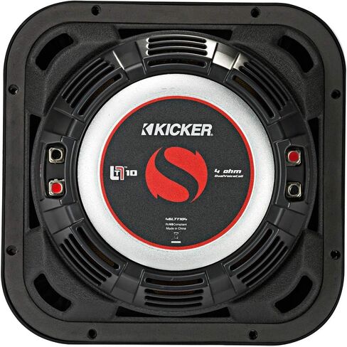 مجموعة KICKER مكونة من قطعتين مكبرات صوت L7T مقاس 10 بوصات DVC 4 أوم in Saudi Arabia