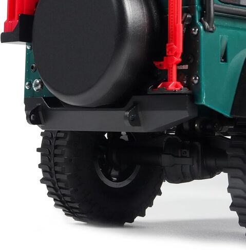 TRX4M Bumper CNC Aluminum Classic Front Rear Bumper with Winch Mount and Grille for 1/18 RC Crawler TRX4M upgrades accessories (Front Bumper and Front Grill) in Saudi Arabia