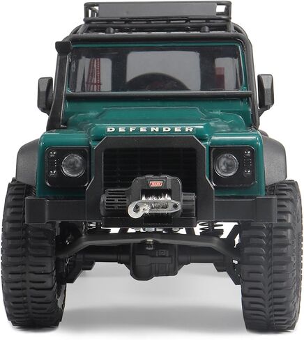 TRX4M Bumper CNC Aluminum Classic Front Rear Bumper with Winch Mount and Grille for 1/18 RC Crawler TRX4M upgrades accessories (Front Bumper and Front Grill) in Saudi Arabia