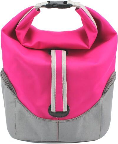 Alfie Pet - Nellie Dog Food Storage System for Camping, Travel, and Everyday use - Color: Pink in Kuwait