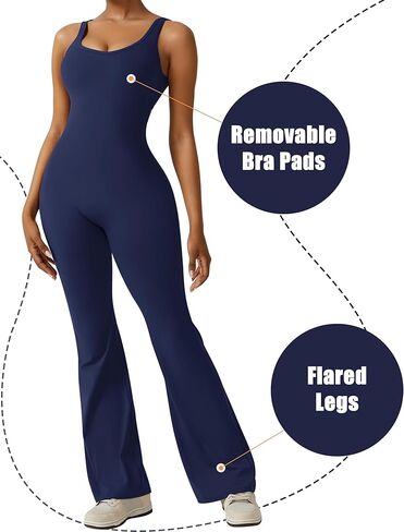 بذلة مضيئة للنساء مثيرة بدون ظهر ورقبة واسعة على شكل حرف V من الخلف ومؤخرة يوجا in Kuwait