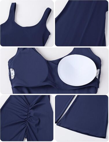 بذلة مضيئة للنساء مثيرة بدون ظهر ورقبة واسعة على شكل حرف V من الخلف ومؤخرة يوجا in Kuwait