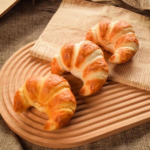 Artificial Bread French Bread Realistic Bread Realistic Food Cake French Bread Loaf Baguette Dessert for Display and Decoration,Artificial Display Food Model Pu Photography (A) in Saudi Arabia