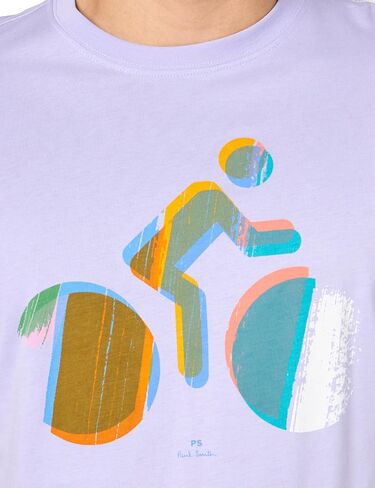 Paul Smith Men's Regular Fit Cycle T-Shirt in Kuwait