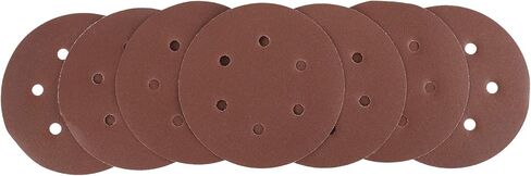 ماكينة سنفرة مدارية عشوائية الهواء مقاس 6 بوصات مزودة بكيس غبار، ماكينة سنفرة النخيل الهوائية بسرعة 10000 دورة في الدقيقة مع 7 قطع من ورق الصنفرة 240# in Kuwait