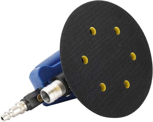 ماكينة سنفرة مدارية عشوائية الهواء مقاس 6 بوصات مزودة بكيس غبار، ماكينة سنفرة النخيل الهوائية بسرعة 10000 دورة في الدقيقة مع 7 قطع من ورق الصنفرة 240# in Kuwait