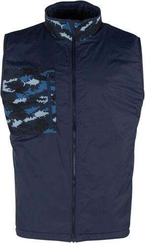 Salt Life Men's Ocean Trekker Zip Front Vest in Saudi Arabia