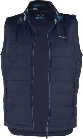 Salt Life Men's Ocean Trekker Zip Front Vest in Saudi Arabia