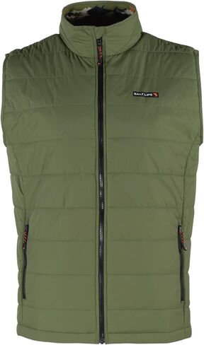 Salt Life Men's Ocean Trekker Zip Front Vest in Saudi Arabia